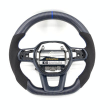 Load image into Gallery viewer, CCexcellent For 11th Gen/2022-2023 Honda Civic carbon fiber steering wheel with alcantara sides
