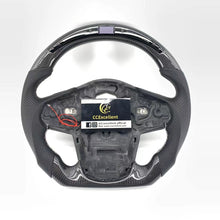 Load image into Gallery viewer, CCexcellent For Toyota Supra A90 carbon fiber steering wheel with perforated leather
