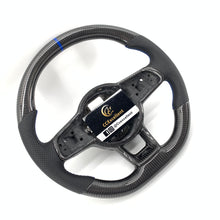 Load image into Gallery viewer, CCexcellent For 2015/2016/2017/2018/2019 Volkswagen MK7/MK7R/MK7GTI//GOLF MK7/GOLF7GIT carbon fiber steering wheel with blue stitching
