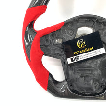 Load image into Gallery viewer, CCexcellent For Toyota Supra A90 carbon fiber steering wheel with perforated leather
