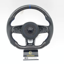 Load image into Gallery viewer, CCExcellent for Volkswagen Golf MK7 2015 2016 2017 2018 2019 carbon fiber steering wheel with airbag cover
