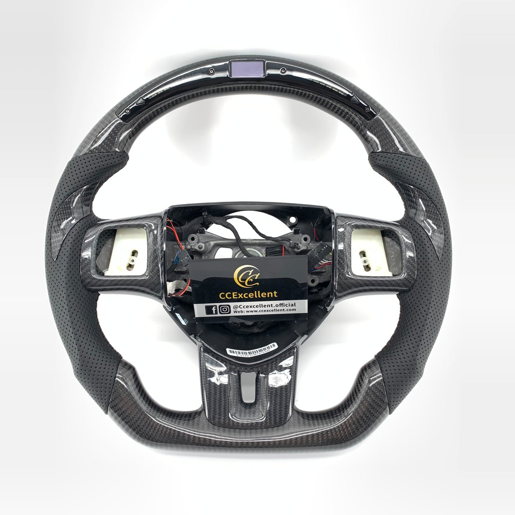 CCexcellent for Dodge Charger 2011-2014 carbon fiber steering wheel