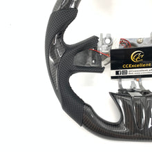 Load image into Gallery viewer, CCexcellent for Infiniti Q50 2014 2015 2016 2017carbon fiber steering wheel with Japan LED
