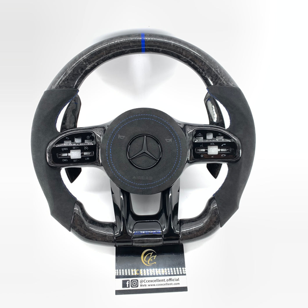 CCexcellent for Mercedes-benz 809amg carbon fiber steering wheel