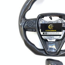 Load image into Gallery viewer, CCexcellent for Toyota 8th gen Camry se xse le xle 2018 2019 2020 2021 2022 carbon fiber steering wheel
