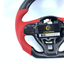 Load image into Gallery viewer, CCexcellent For Kia K5 Optima 2016-2018 carbon fiber steering wheel red stripe line
