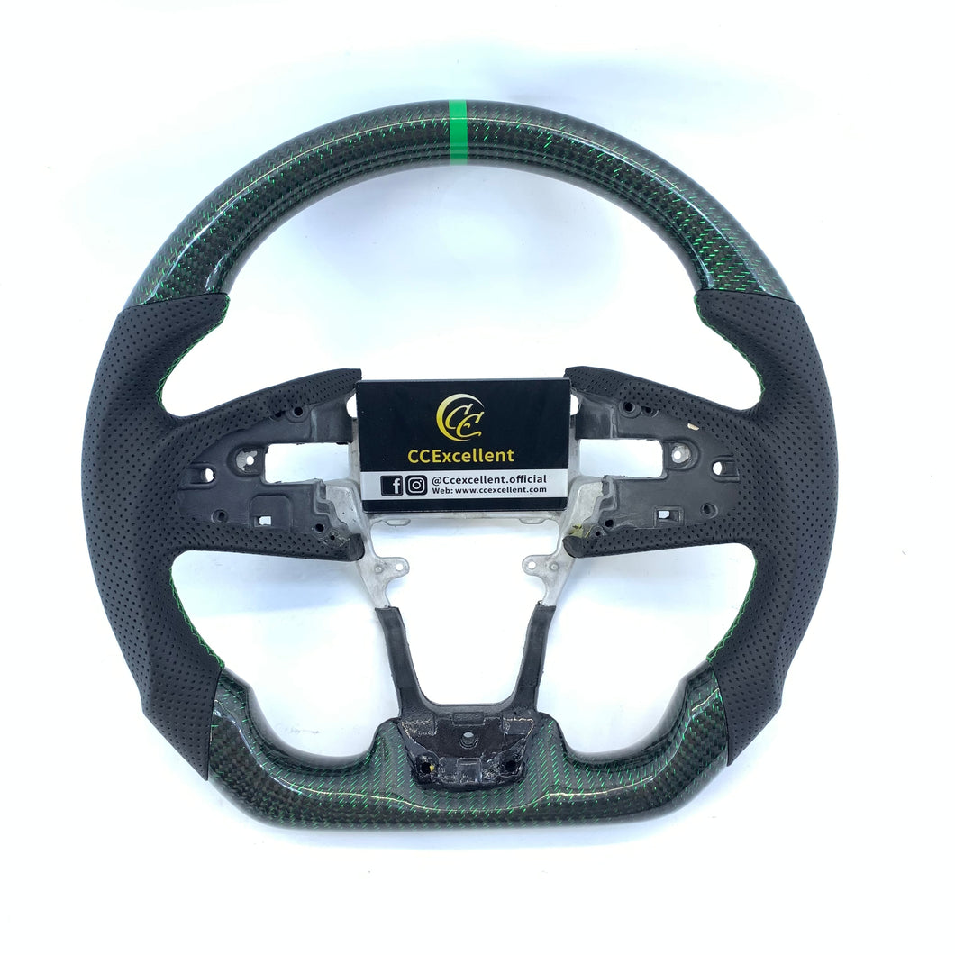 CCexcellent for Honda 10th gen Civic SI 2016-2021 carbon fiber steering wheel