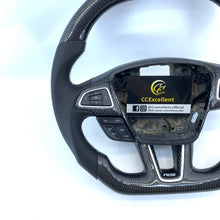 Load image into Gallery viewer, CCexcellent for Ford focus MK3 2015-2018 carbon fiber steering wheel
