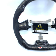 Load image into Gallery viewer, CCexcellent for Chevrolet Corvette C6 Z06 2006-2011 carbon fiber steering wheel
