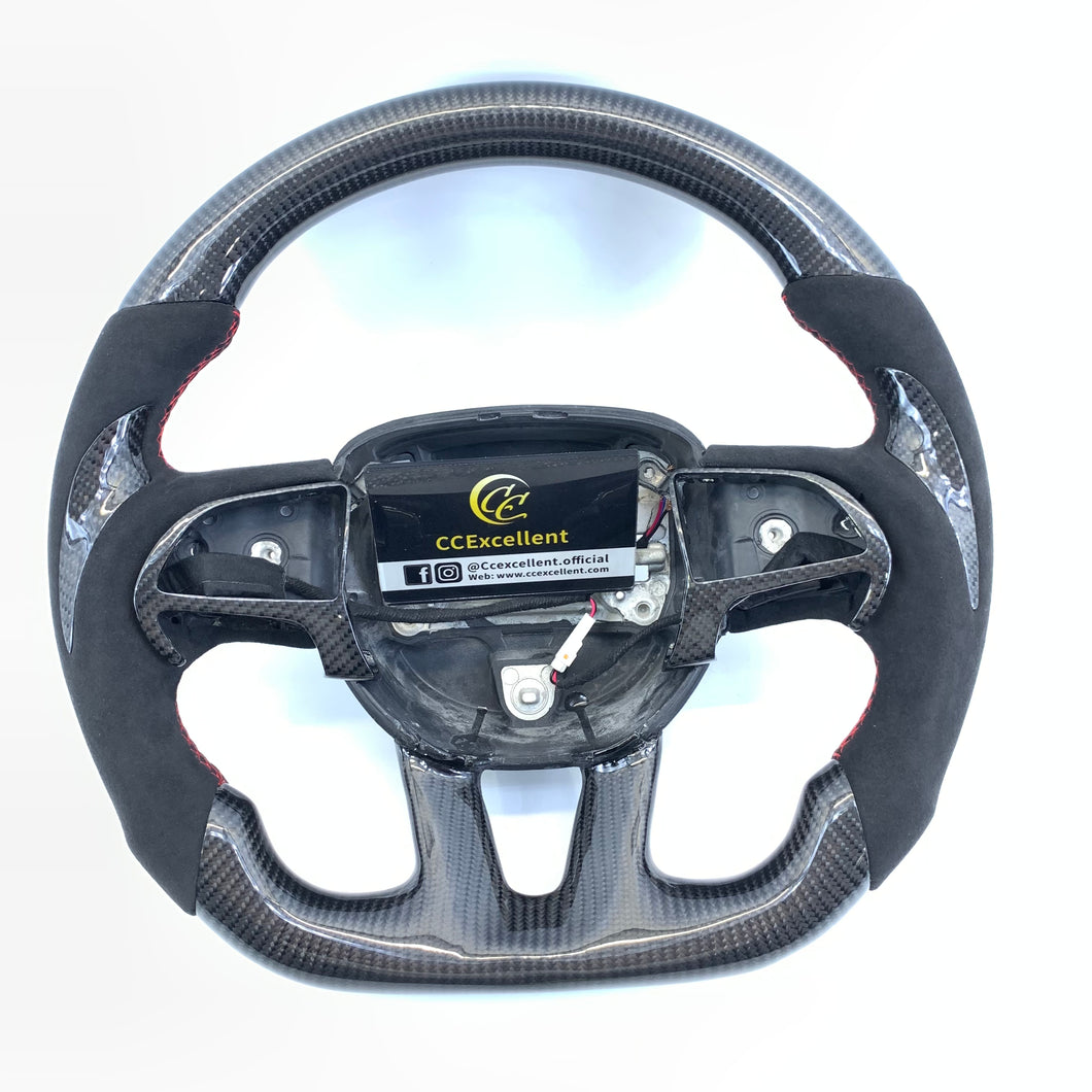 CCexcellent for Dodge Charger 2015-2021 carbon fiber steering wheel