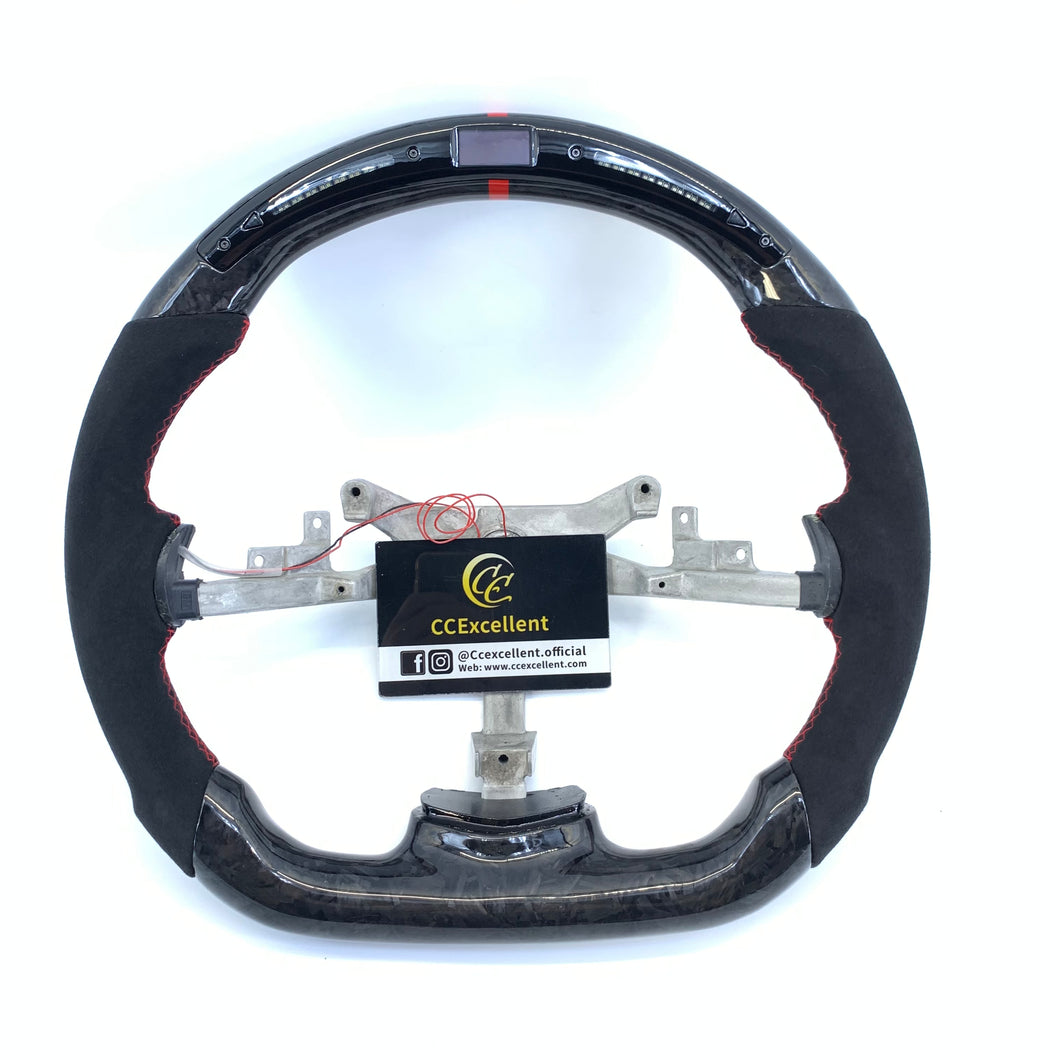 CCexcellent for Chevrolet Corvette C6 Z06 2006-2011 carbon fiber steering wheel led