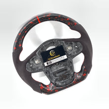 Load image into Gallery viewer, CCexcellent For Toyota Supra A90 carbon fiber steering wheel with alcantara sides
