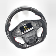 Load image into Gallery viewer, CCexcellent For Toyota Supra A90 carbon fiber steering wheel with smooth leather sides
