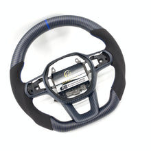 Load image into Gallery viewer, CCexcellent For 11th Gen/2022-2023 Honda Civic carbon fiber steering wheel with matte black carbon fiber top&amp;bottom&amp;trims
