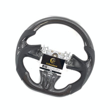 Load image into Gallery viewer, CCexcellent for Infiniti QX50 2015 2016 2017 carbon fiber steering wheel with carbon thumbgrips
