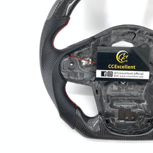 Load image into Gallery viewer, CCexcellent For Toyota Supra A90 carbon fiber steering wheel with perforated leather
