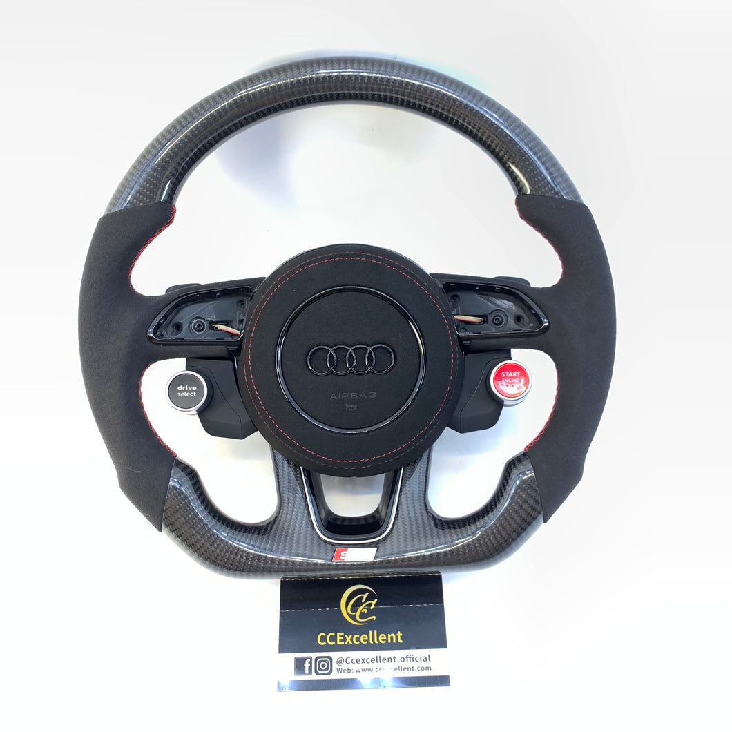 CCexcellent for Audi Q3 carbon fiber steering wheel