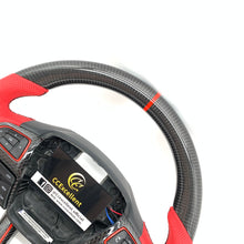 Load image into Gallery viewer, CCExcellent For Ford Focus MK3 RS/ST /EcoSport/Escape/Kuga/C-MAX 2015-2020 Carbon Fiber Steering Wheel With red “RS” printing logo
