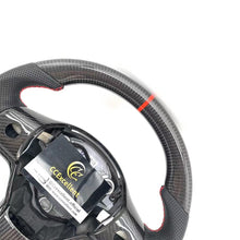 Load image into Gallery viewer, CCexcellent For 2017-2021 Tesla Model 3/Model Y Carbon Fiber Steering Wheel with red stripe line
