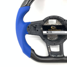 Load image into Gallery viewer, CCexcellent For 2015/2016/2017/2018/2019 Volkswagen MK7/MK7R/MK7GTI//GOLF MK7/GOLF7GIT carbon fiber steering wheel with BLUE STRIPE
