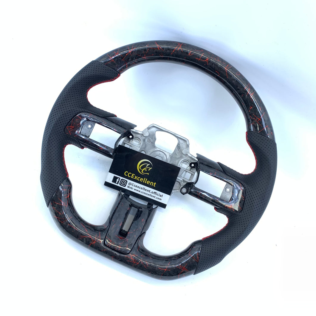 CCexcellent for Ford SHELBY GT350 2015 2016 2017 carbon fiber steering wheel