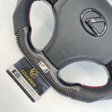 Load image into Gallery viewer, CCExcellent for Lexus F sport 2006-2013 carbon fiber steering wheel with airbag cover
