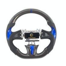 Load image into Gallery viewer, CCexcellent for Infiniti QX50 2015 2016 2017 carbon fiber steering wheel with perforated leather sides
