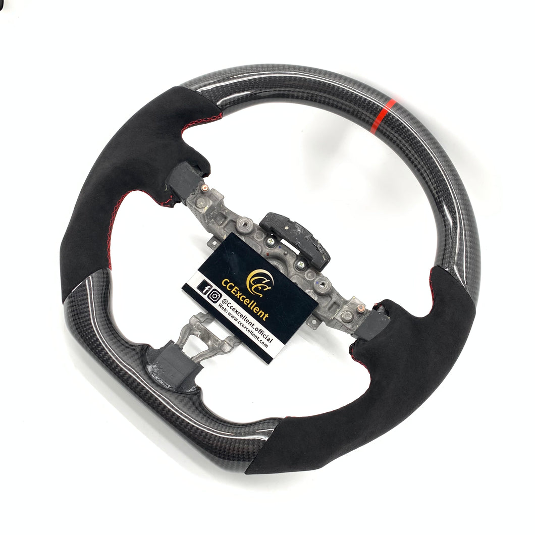 CCExcellent for  Nissan 7th gen Maxima 2009 2010 2011 2012 2013 2014 carbon fiber steering wheel