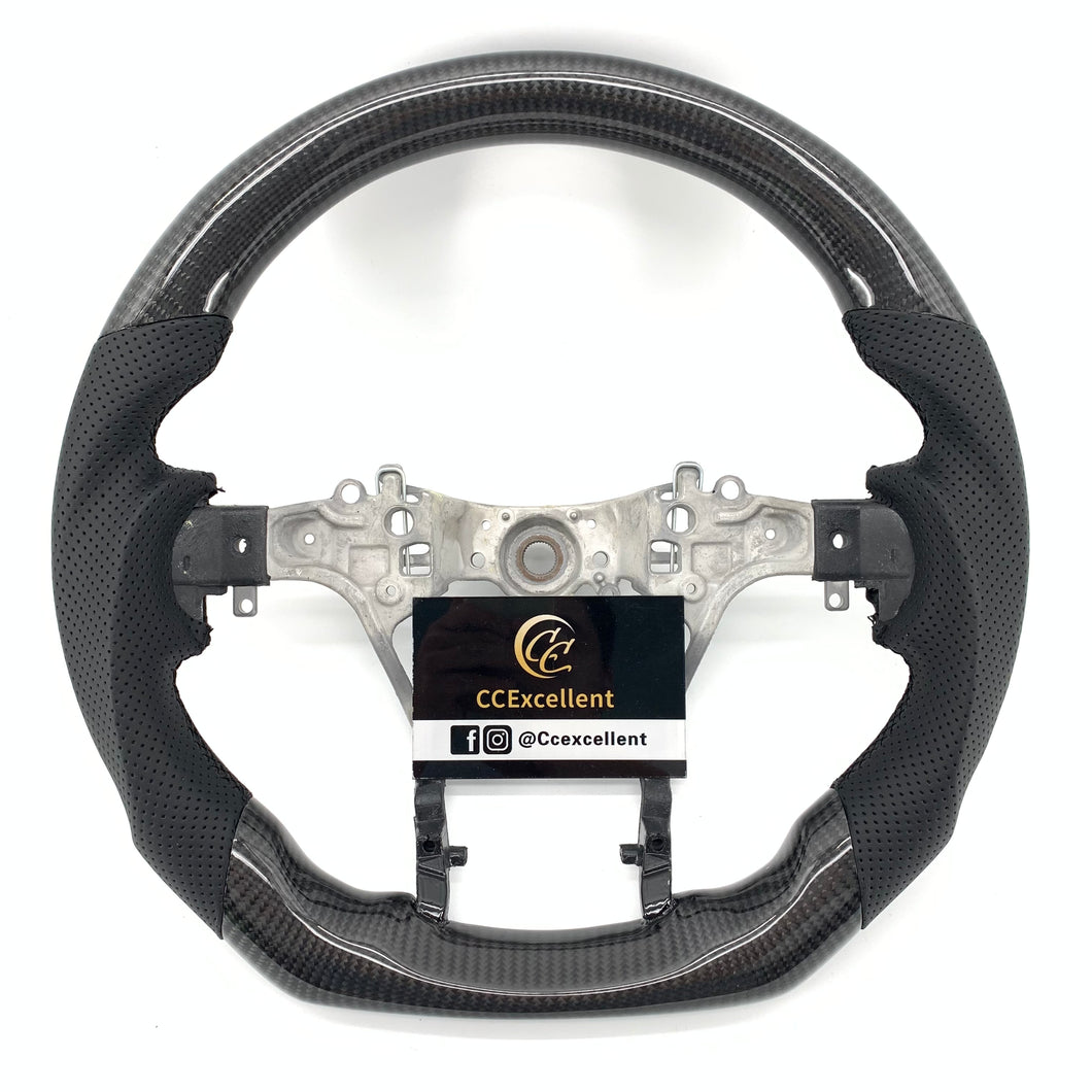 CCexcellent for Toyota hilux 2015 carbon fiber steering wheel