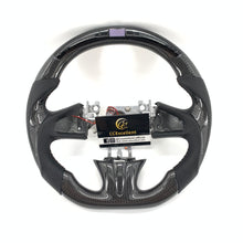 Load image into Gallery viewer, CCexcellent for Infiniti Q50 2014 2015 2016 2017carbon fiber steering wheel with Japan LED
