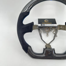 Load image into Gallery viewer, CCExcellent for 2003/2004/2005/2006/2007 Subaru wrx sti carbon fiber steering wheel with alcantara sides
