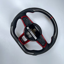 Load image into Gallery viewer, CCexcellent For 2015/2016/2017/2018/2019 Volkswagen MK7/MK7R/MK7GTI//GOLF MK7/GOLF7GIT carbon fiber steering wheel with red stitching
