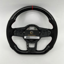 Load image into Gallery viewer, CCexcellent For 2015/2016/2017/2018/2019 Volkswagen MK7/MK7R/MK7GTI//GOLF MK7/GOLF7GIT carbon fiber steering wheel with forged carbon fiber top&amp;bottom
