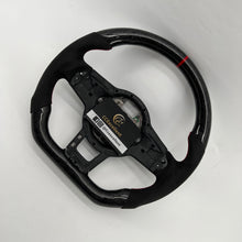 Load image into Gallery viewer, CCexcellent For 2015/2016/2017/2018/2019 Volkswagen MK7/MK7R/MK7GTI//GOLF MK7/GOLF7GIT carbon fiber steering wheel with RED STRIPE
