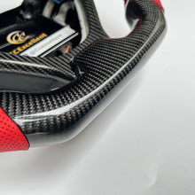 Load image into Gallery viewer, CCexcellent for Honda FK2 carbon fiber steering wheel with red stripe
