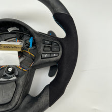 Load image into Gallery viewer, CCexcellent For Toyota Supra A90 carbon fiber steering wheel with alcantara sides
