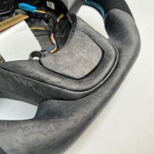 Load image into Gallery viewer, CCexcellent For Toyota Supra A90 carbon fiber steering wheel with round top，flat bottom
