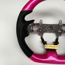 Load image into Gallery viewer, CCExcellent for Honda FK2 carbon fiber steering wheel  with black perforated leather
