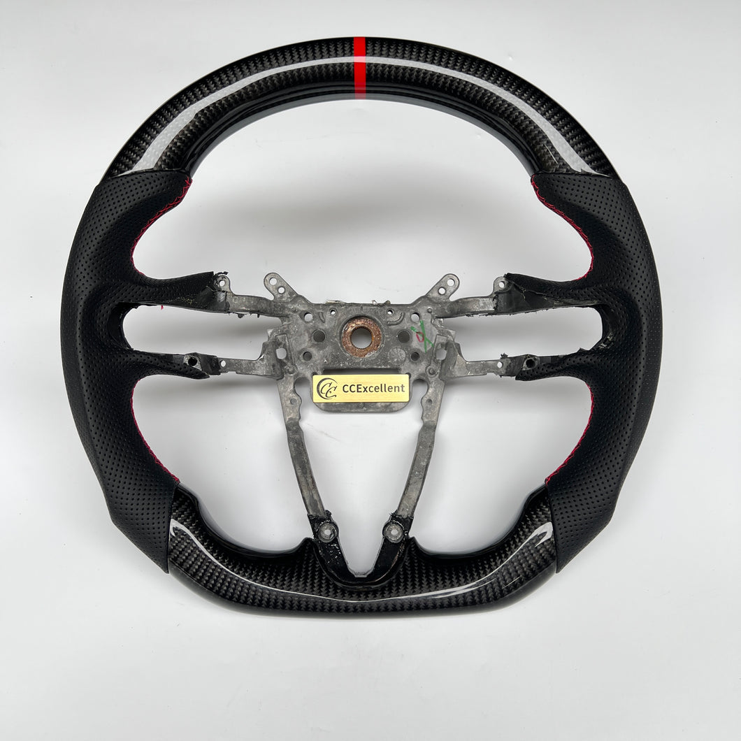 CCExcellent for Honda 9th gen Civic 2012 2013 2014 2015 carbon fiber steering wheel