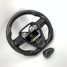 Load image into Gallery viewer, CCExcellent For Toyota 8th gen Camry SE/XSE/LE/XLE/TRD /Avalon 2018-2022 Carbon Fiber Steering Wheel With forged carbon fiber with forged carbon fiber and black perforated leather
