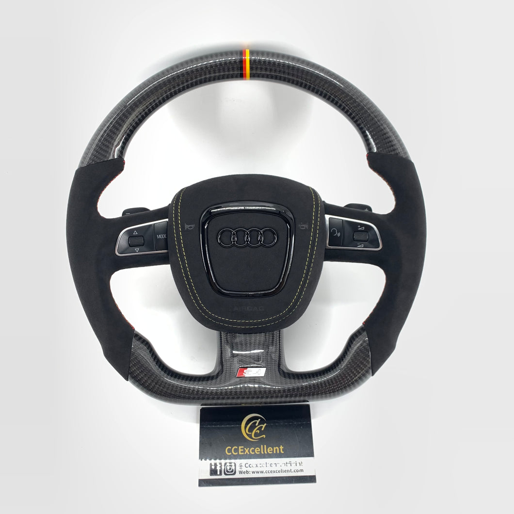 CCexcellent for Audi b7 a5 carbon fiber steering wheel