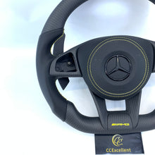 Load image into Gallery viewer, CCexcellent for Mercedes-benz 808amg w205amg carbon fiber steering wheel
