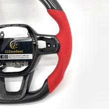 Load image into Gallery viewer, CCexcellent For 11th Gen/2022-2023 Honda Civic carbon fiber steering wheel with red stripe
