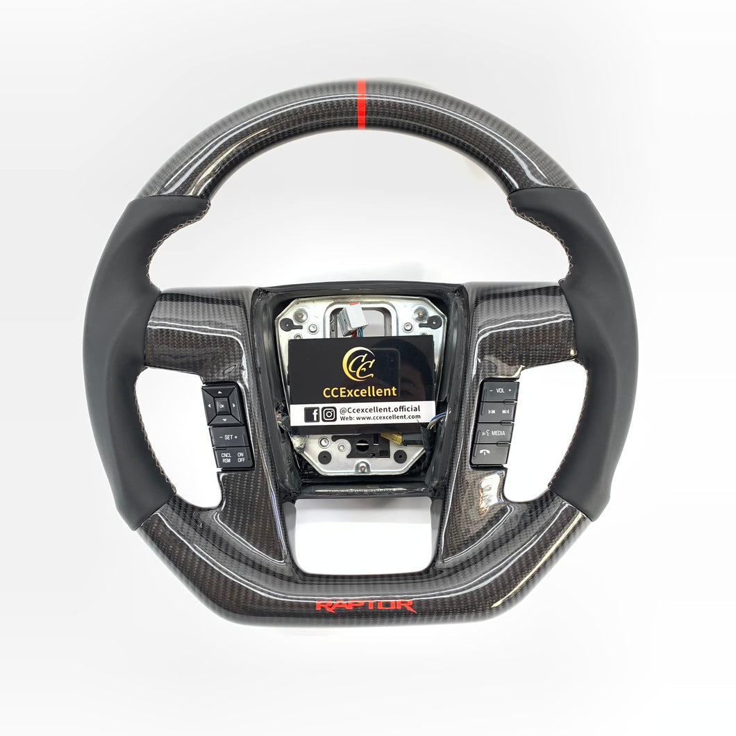 CCexcellent for Ford F150 2010-2014 carbon fiber steering wheel