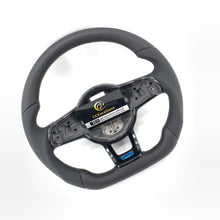 Load image into Gallery viewer, CCexcellent For 2015/2016/2017/2018/2019 Volkswagen MK7/MK7R/MK7GTI//GOLF MK7/GOLF7GIT carbon fiber steering wheel with round top,flat bottom
