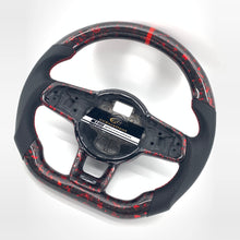 Load image into Gallery viewer, CCexcellent For 2015/2016/2017/2018/2019 Volkswagen MK7/MK7R/MK7GTI//GOLF MK7/GOLF7GIT carbon fiber steering wheel with red stripe
