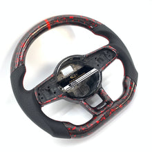 Load image into Gallery viewer, CCexcellent For 2015/2016/2017/2018/2019 Volkswagen MK7/MK7R/MK7GTI//GOLF MK7/GOLF7GIT carbon fiber steering wheel with perforated leather sides
