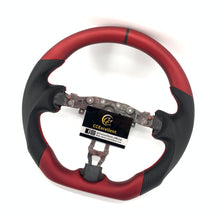 Load image into Gallery viewer, CCExcellent for Nissan note carbon fiber steering wheel with black perforated leather
