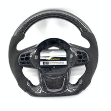 Load image into Gallery viewer, CCexcellent For Toyota Supra A90 carbon fiber steering wheel with alcantara sides
