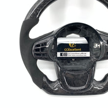 Load image into Gallery viewer, CCexcellent For Toyota Supra A90 carbon fiber steering wheel with alcantara sides
